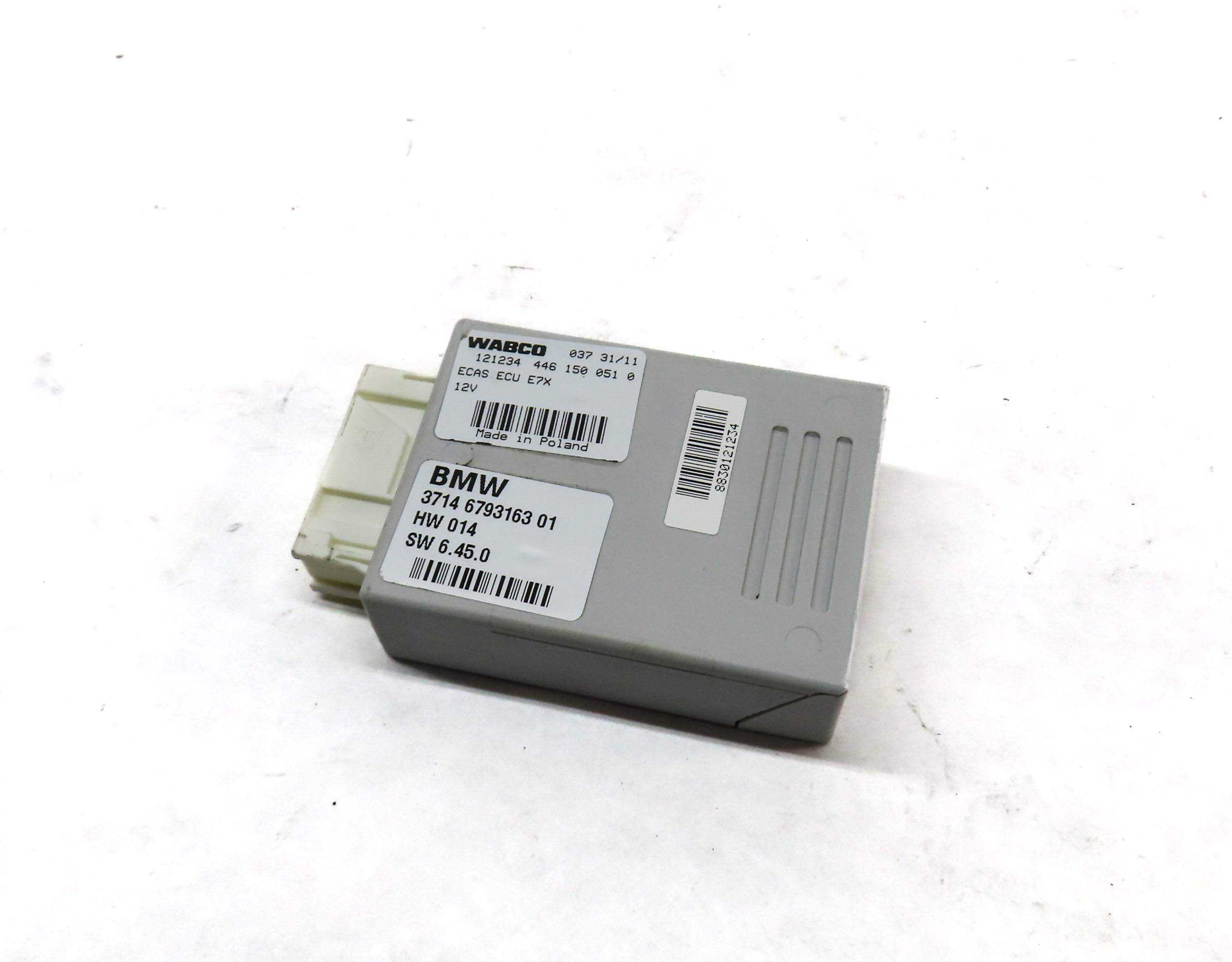 2007-2014 BMW X5 X5M X6 X6M (E70 E71 E72) AIR SUSPENSION CONTROL MODULE — exact item pictured